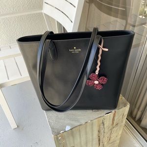 Kate Spade Tote w/Flower Accent